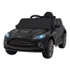 Aston Martin DBX na akumulator dla dzieci Czarny + Pilot + EVA + Pasy + Wolny Start + Audio LED