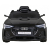 Audi E-Tron Sportback dla dzieci Czarny + Pilot + Napęd 4x4 + Wolny Start + Radio MP3 + LED