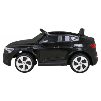 Audi E-Tron Sportback dla dzieci Czarny + Pilot + Napęd 4x4 + Wolny Start + Radio MP3 + LED