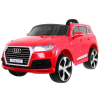 Audi Q7 Lift SUV na akumulator dla dzieci Czerwony + Pilot + Wolny Start + Ekoskóra + MP3 LED