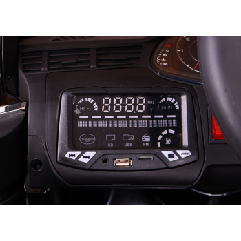 Audi Q7 Quattro S-Line na akumulator Czarny + Pilot + Wolny Start + EVA + Radio MP3 LED