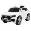 Audi Q8 Lift na akumulator dla dzieci Biały + Pilot + EVA + Wolny Start + MP3 USB + LED