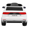 Audi Q8 Lift na akumulator dla dzieci Biały + Pilot + EVA + Wolny Start + MP3 USB + LED