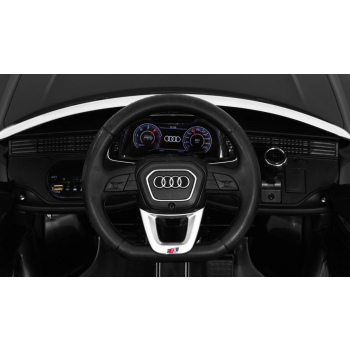 Audi Q8 Lift na akumulator dla dzieci Czarny + Pilot + EVA + Wolny Start + MP3 USB + LED