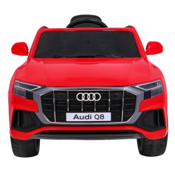 Audi Q8 Lift na akumulator dla dzieci Czerwony SUV + Pilot