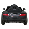 Audi R8 LIFT Samochodzik na akumulator Czarny + Pilot + Koła EVA + MP3 + LED