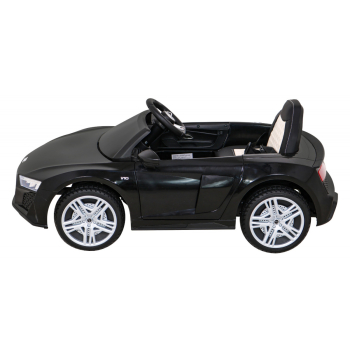 Audi R8 LIFT Samochodzik na akumulator Czarny + Pilot + Koła EVA + MP3 + LED
