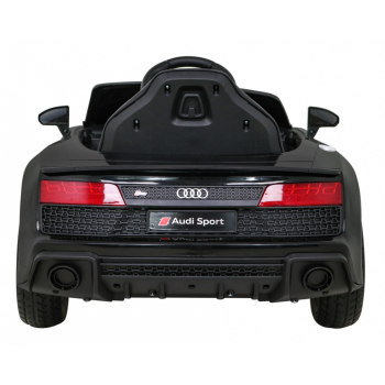 Audi R8 LIFT Samochodzik na akumulator Czarny + Pilot + Koła EVA + MP3 + LED