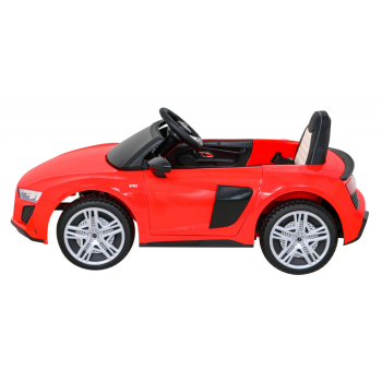 Audi R8 LIFT Samochodzik na akumulator Czerwony