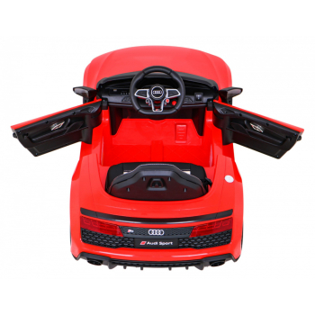 Audi R8 LIFT Samochodzik na akumulator Czerwony