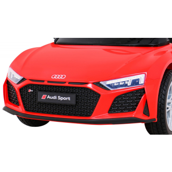 Audi R8 LIFT Samochodzik na akumulator Czerwony