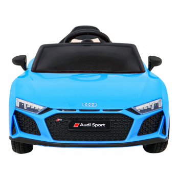 Audi R8 LIFT Samochodzik na akumulator Niebieski + Pilot + Koła EVA + MP3 + LED