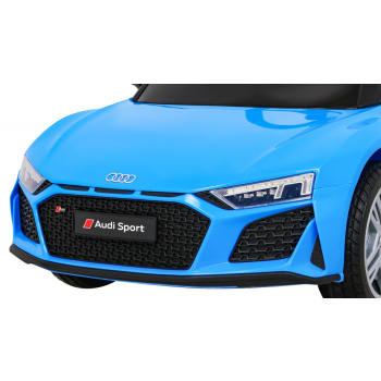Audi R8 LIFT Samochodzik na akumulator Niebieski + Pilot + Koła EVA + MP3 + LED