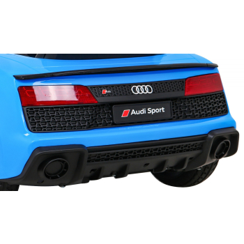Audi R8 LIFT Samochodzik na akumulator Niebieski + Pilot + Koła EVA + MP3 + LED