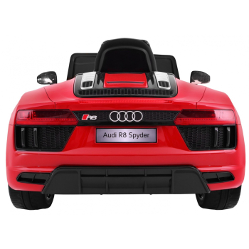 Audi R8 Spyder na akumulator Lakier Czerwony + Pilot