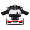 Audi R8 na akumulator dla dzieci Biały + Pilot + EVA + Wolny Start + MP3 LED