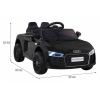 Audi R8 na akumulator dla dzieci Czarny