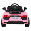 Audi R8 na akumulator dla dzieci Różowy + Pilot + EVA + Wolny Start + MP3 LED