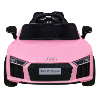 Audi R8 na akumulator dla dzieci Różowy + Pilot + EVA + Wolny Start + MP3 LED