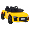 Audi R8 na akumulator dla dzieci Żółty + Pilot