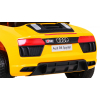 Audi R8 na akumulator dla dzieci Żółty + Pilot