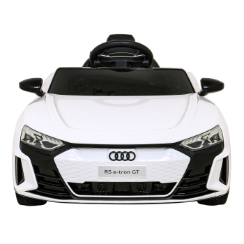 Audi RS E-Tron GT na akumulator Biały + Pilot + Napęd 4x4 + Radio MP3 + LED + EVA
