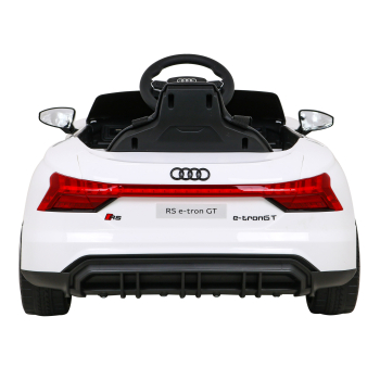 Audi RS E-Tron GT na akumulator Biały + Pilot + Napęd 4x4 + Radio MP3 + LED + EVA