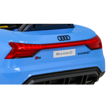 Audi RS E-Tron GT na akumulator Niebieski + Pilot + Napęd 4x4