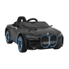 Autko BMW i4 na akumulator dla dzieci Czarny + Wolny Start + EVA + Ekoskóra + Audio LED + Pilot