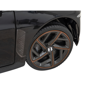 Autko Bentley Bacalar na akumulator dla dzieci +3, Czarny