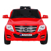 Autko City Rider dla dzieci Czerwony + Pilot + Regulacja kierownicy + Wolny Start + MP3 USB + LED