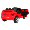 Autko City Rider dla dzieci Czerwony + Pilot + Regulacja kierownicy + Wolny Start + MP3 USB + LED