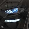Autko Ford Mustang GT na akumulator dla dzieci Czarny + Regulacja siedzenia + Audio LED + EVA + Wolny Start