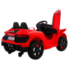 Autko Future na akumulator dla dzieci Czerwony + Pilot + Wolny Start + MP3 USB + LED