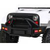 Autko Jeep Dark Night na akumulator dla dzieci Biały + Wolny Start + EVA + Audio LED