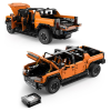 Autko Klocki R/C 1:10 Hummer EV Pomarańczowy RASTAR