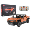 Autko Klocki R/C 1:10 Hummer EV Pomarańczowy RASTAR
