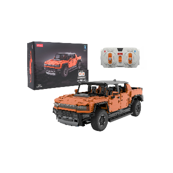 Autko Klocki R/C 1:10 Hummer EV Pomarańczowy RASTAR