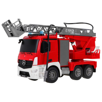Autko R/C Mercedes-Benz Antos 2.4G Straż Pożarna 1:20 Double E