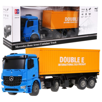 Autko R/C Mercedes-Benz Arocs 2.4G Naczepa z Kontenerem Doub