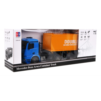 Autko R/C Mercedes-Benz Arocs 2.4G Naczepa z Kontenerem Doub