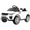 Autko Rapid Racer elektryczne dla dzieci, Biały SUV + Pilot