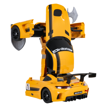 Autko/Robot 2w1 R/C 1:14 Mercedes-AMG GT3 Żółty RASTAR