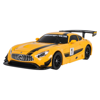 Autko/Robot 2w1 R/C 1:14 Mercedes-AMG GT3 Żółty RASTAR