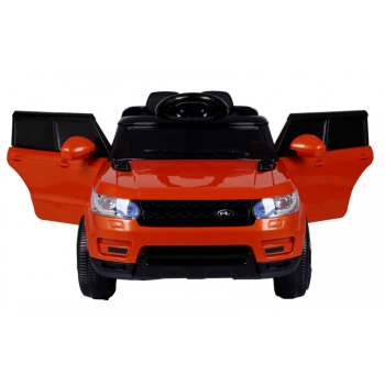 Autko Start Run na akumulator, Pomarańczowy SUV + Pilot