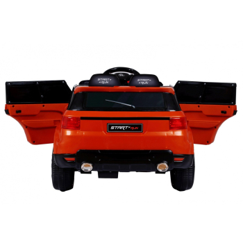 Autko Start Run na akumulator, Pomarańczowy SUV + Pilot