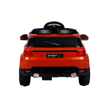 Autko Start Run na akumulator, Pomarańczowy SUV + Pilot