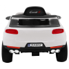 Autko Turbo-S na akumulator dla dzieci Biały + Pilot + Wolny Start + Koła EVA + Radio MP3