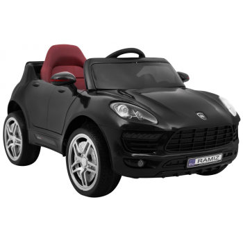 Autko Turbo-S na akumulator dla dzieci Czarny + Pilot
