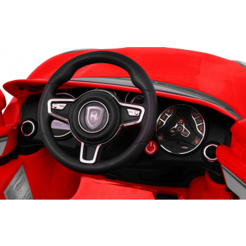 Autko Turbo-S na akumulator dla dzieci Czerwony Suv + Pilot